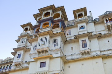 The City Palace of 76th Maharana of Mewar, His Highness, Shriji Arvind Singh Mewar of Udaipur, the Zenana Mahal, Rajasthan