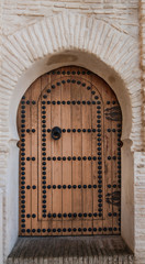 Arabische Holztür