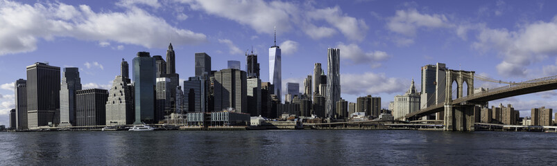 Manhattan, New York from Dumbo, Brooklyn