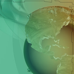 earth abstract © neurostructure