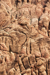 Red rock limestone fingers in Dades Gorgem Morocco, Africa