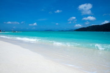 beach and tropical sea