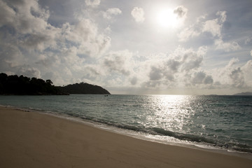 beach and tropical sea