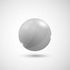 White 3d sphere