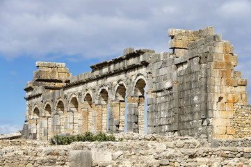 Ruins of Volubilis, Morocco, Africa