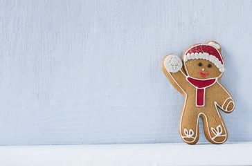 Christmas gingerbread man