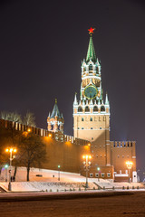 Tracers near Kremlin wall and Red square tonight