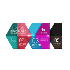 Vector infographic diagram templates