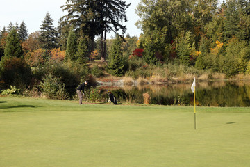 Obraz premium Golf Course - Luxury International Standard