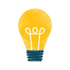 Bulb big idea icon vector illustration graphic design