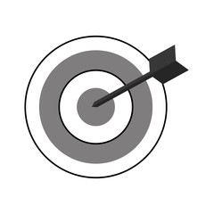 Dartboard target game icon vector illustration graphic design