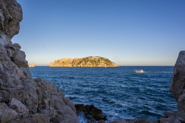 Mediterranean Medes islands in Costa Brava
