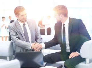 Business team discussing together  plans