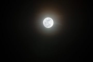 Supper moon on November 14, 2016