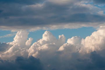 sky with clouds and clouds