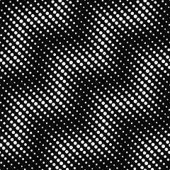 Abstract geometry black and white deco art halftone chevron pattern