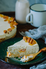 Breakfast in rustic style