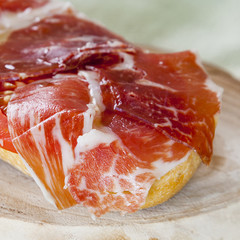 Spanish tapas,iberiam ham