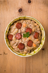 bean stew with sausage