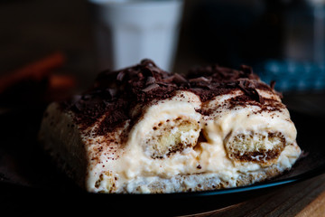 homemade tiramisu dessert
