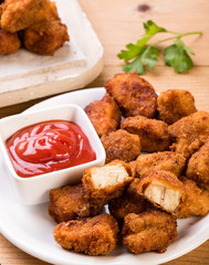 homemade chicken nuggets