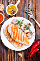 fried chicken breast