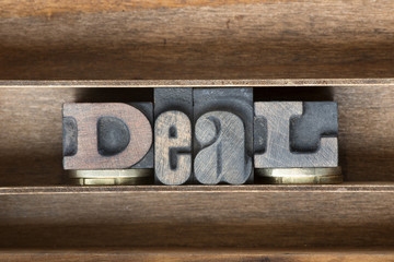 deal wooden tray