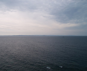 Coast in the South of Corsica, with a view to Sardinia