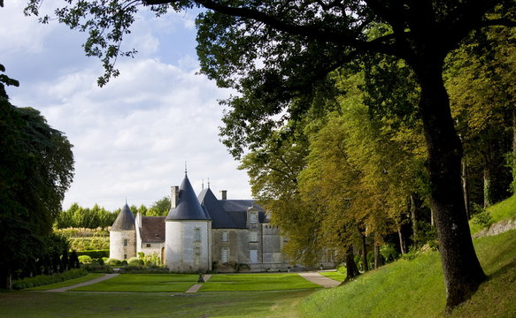 Chateau Chattonniere near Azay le Rideau, Loire Valley, France