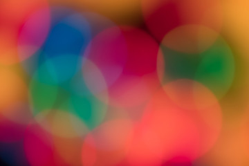 Colorful bokeh background