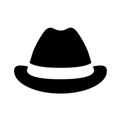 Vintage fashion hat icon vector illustration graphic design