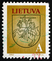 Postage stamp Lithuania 1993 National Arms