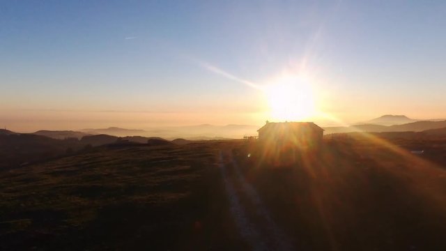 Drone Paesaggio Montagna