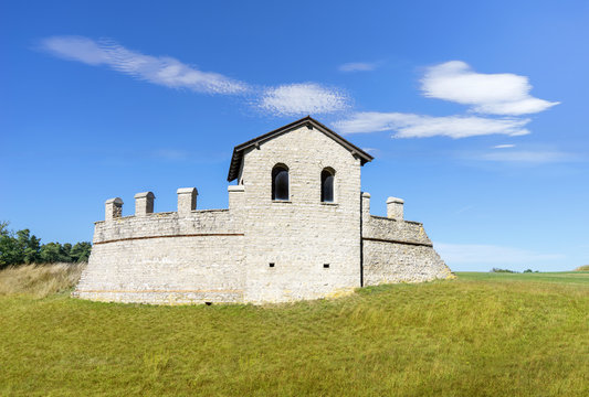 Kastell Waldm&ouml;ssingen - R&ouml;merkastell in der N&auml;he von Schramberg, Baden-W&uuml;rttemberg, Deutschland 