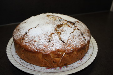 Cake with candied fruits
