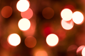 Defocused Christmas Lights