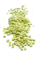 Green split peas.