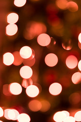 Defocused Christmas Lights