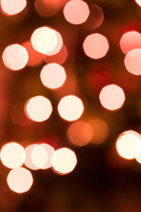 Defocused Christmas Lights