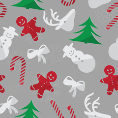 Christmas background, seamless