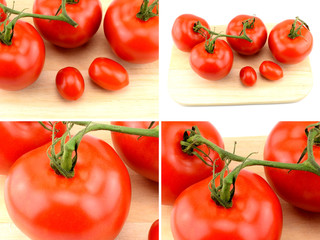 Tomaten und Cocktailtomaten