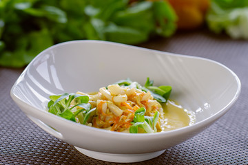 Healthy Oriental Vegetarian Stew with Vegetables