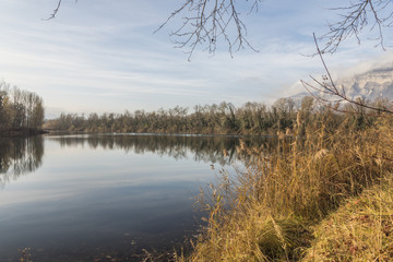 Étang de Tencin - Grésivaudan - Isère.