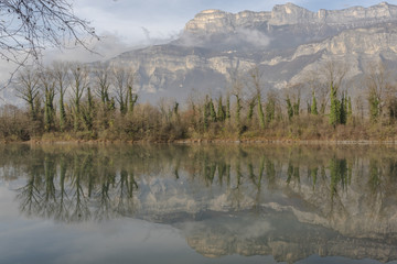 Étang de Tencin - Grésivaudan - Isère.