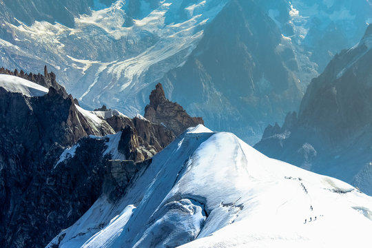 Mont Blanc, Alps, France sumit