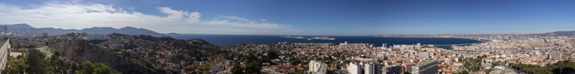 Fototapeta na wymiar Marseille panorama