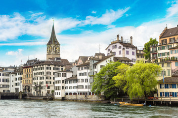 Fototapeta premium Historical part of Zurich
