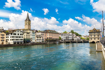 Historical part of Zurich