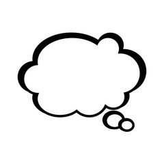 speech bubble message isolated icon vector illustration design