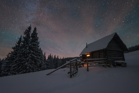 Cabin In The Woods Night Images – Browse 5,472 Stock Photos, Vectors, and  Video | Adobe Stock